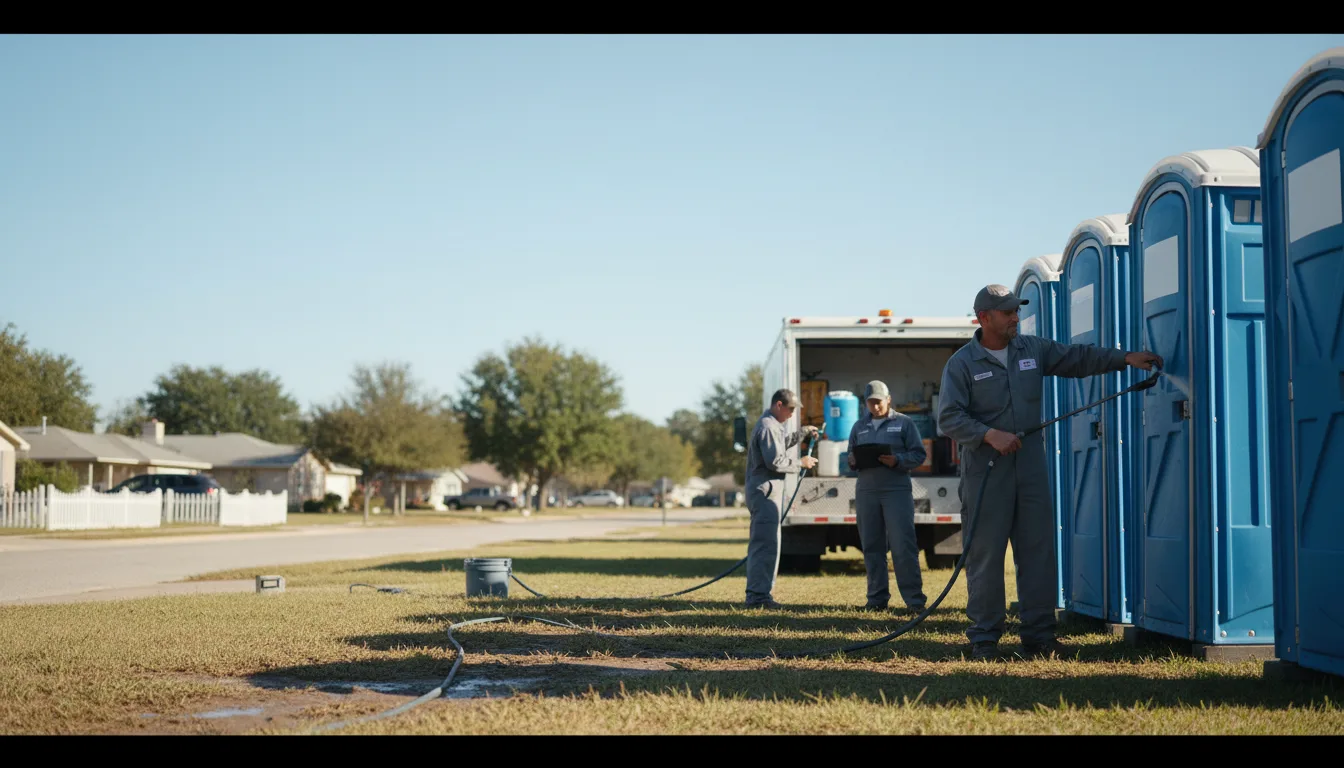 Long-Term Portable Toilet Rental in Huron, OH near me